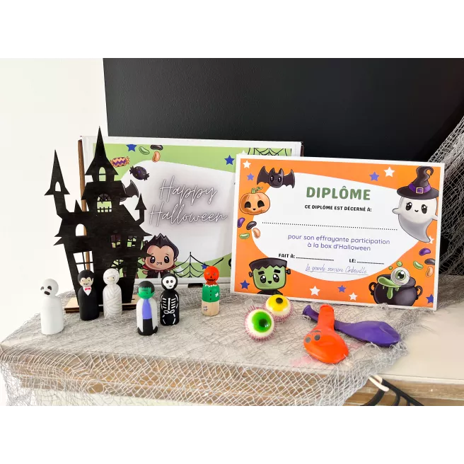 Coffret Halloween Maison hantée